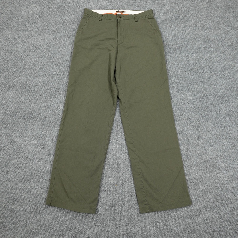 Dockers Pants Mens 34x34 Olive Green D3 Classic Fit Straight Leg Chino Khaki